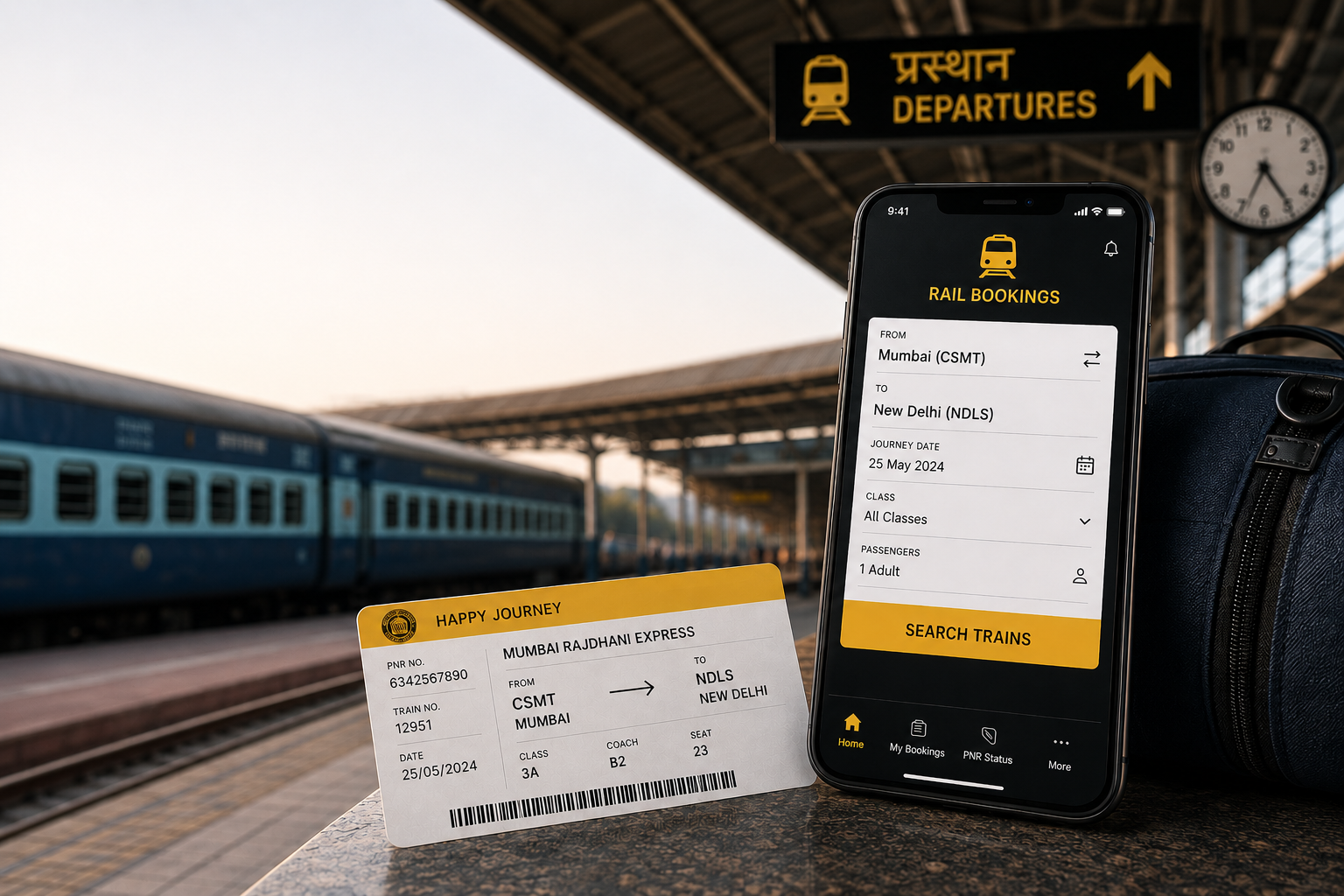 Rail Bookings